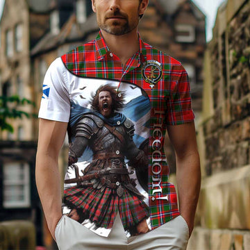 Spence (Spens) Crest Tartan Hawaiian Shirt Inspired by the Freedom of Scottish Warrior Kid - Tartan Vibes Clothing