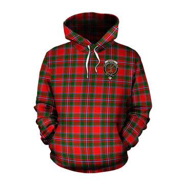 Spence (Spens) Tartan Cotton Hoodie with Family Crest Celtic Skull Style Pullover Hoodie XS - Tartan Vibes Clothing