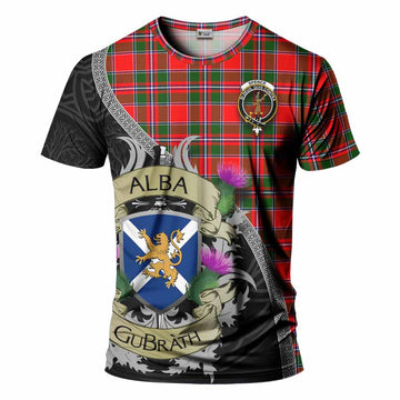 Spence (Spens) Tartan Family Crest T-Shirt Lion Rampant Royal Thistle Shield Celtic Inspired Kid's Shirt - Tartan Vibes Clothing