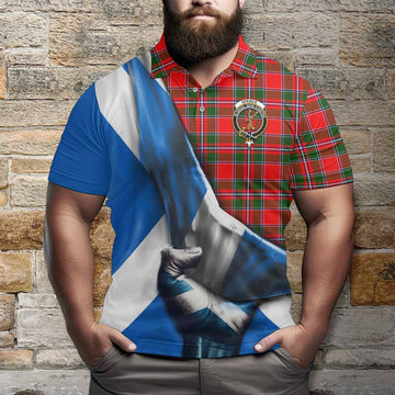 Spence (Spens) Tartan Polo Shirt with Family Crest Scotland Patriotic Style Kid - Tartan Vibes Clothing