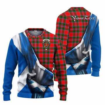 Spence (Spens) Tartan Knitted Sweater with Family Crest Scotland Patriotic Style Unisex - Tartan Vibes Clothing