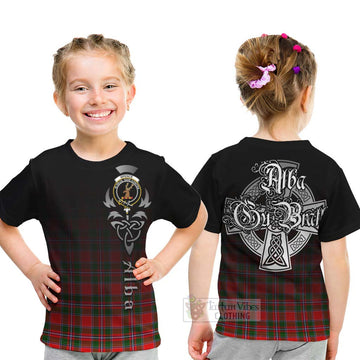 Spence (Spens) Tartan Kid T-Shirt Featuring Alba Gu Brath Family Crest Celtic Inspired - Tartan Vibes Clothing