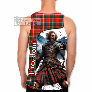 Spence (Spens) Crest Tartan Men's Tank Top Inspired by the Freedom of Scottish Warrior - Tartan Vibes Clothing