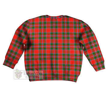 Spence (Spens) Tartan Kid Ugly Sweater with Family Crest - Tartan Vibes Clothing