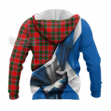 Spence (Spens) Tartan Knitted Hoodie with Family Crest Scotland Patriotic Style - Tartan Vibes Clothing