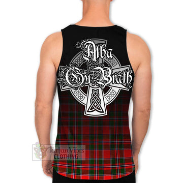 Spence (Spens) Tartan Men's Tank Top Featuring Alba Gu Brath Family Crest Celtic Inspired - Tartan Vibes Clothing