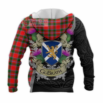Spence (Spens) Tartan Family Crest Knitted Hoodie Lion Rampant Royal Thistle Shield Celtic Inspired - Tartan Vibes Clothing