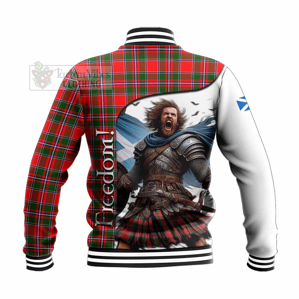 Spence (Spens) Crest Tartan Baseball Jacket Inspired by the Freedom of Scottish Warrior - Tartan Vibes Clothing
