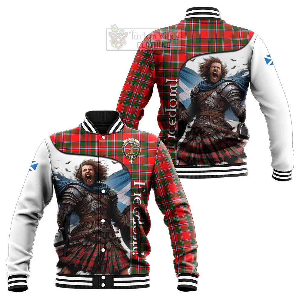 Spence (Spens) Crest Tartan Baseball Jacket Inspired by the Freedom of Scottish Warrior - Tartan Vibes Clothing