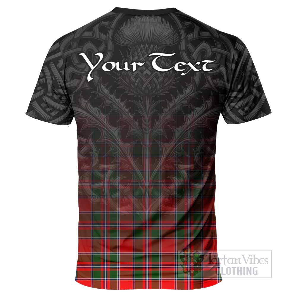 Spence (Spens) Tartan T-Shirt with Family Crest Celtic Thistle Vibes - Tartan Vibes Clothing