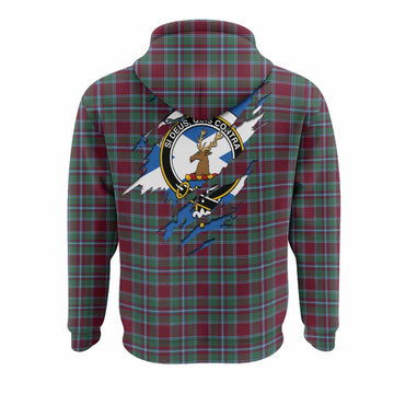 Spence (Spens) Clan Crest In Me Tartan Hoodie Scotland Flag Style