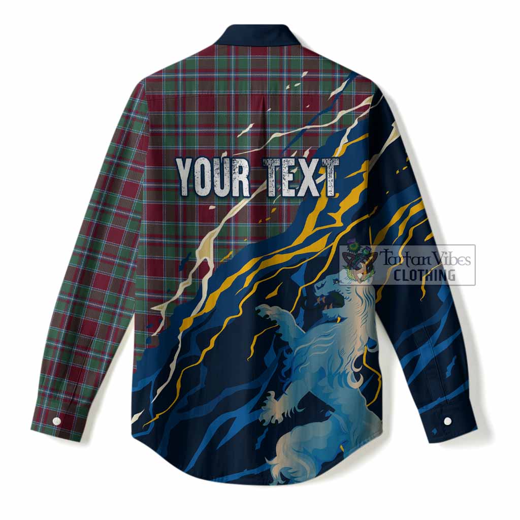Spence (Spens) Scotland Tartan Women Casual Shirt WC2026 Football - We'll Be Coming