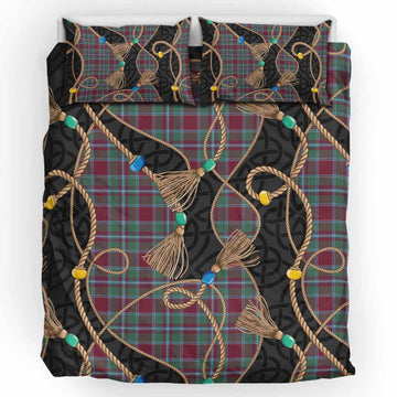 Spence (Spens) Scottish Tartan Twisted Ropes Stylized Bedding Set UK Bedding Set UK King 91*87 inch - Tartan Vibes Clothing