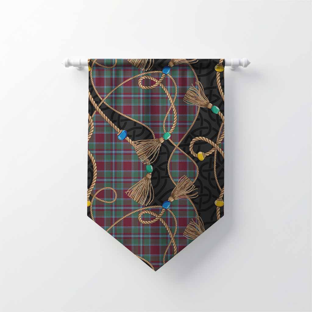 Spence (Spens) Scottish Tartan Twisted Ropes Stylized Gonfalon Chevron - Tartan Vibes Clothing