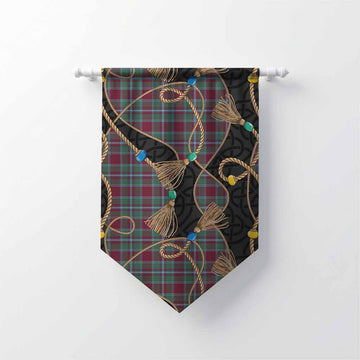 Spence (Spens) Scottish Tartan Twisted Ropes Stylized Gonfalon Chevron - Tartan Vibes Clothing
