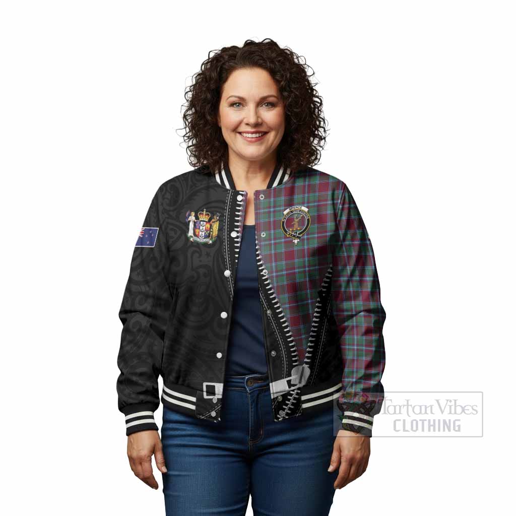 Spence (Spens) Tartan Baseball Jacket New Zealand Pattern Unique Zipper Stylized