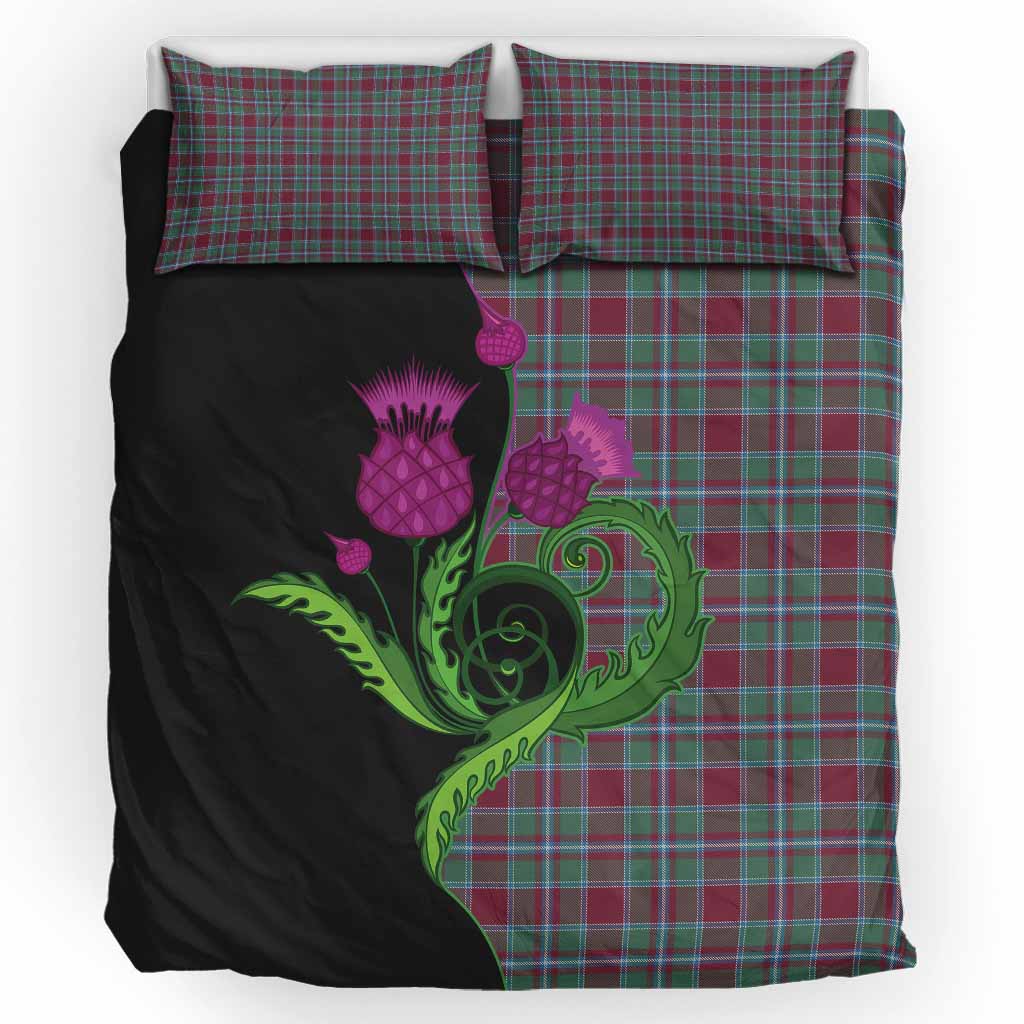 Spence (Spens) Tartan Bedding Set Traditional Scottish Thistle UK Bedding Set UK King 91*87 inch - Tartan Vibes Clothing