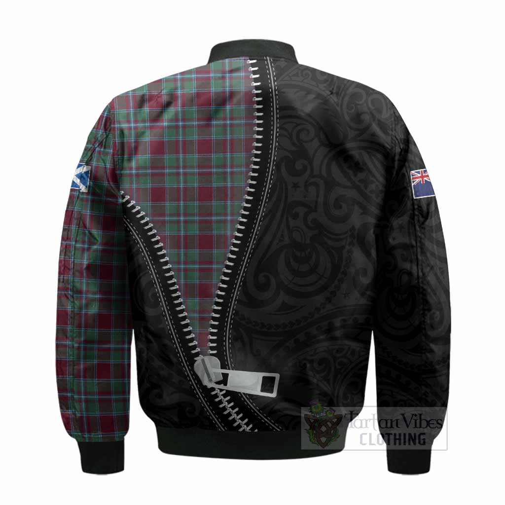 Spence (Spens) Tartan Bomber Jacket New Zealand Pattern Unique Zipper Stylized