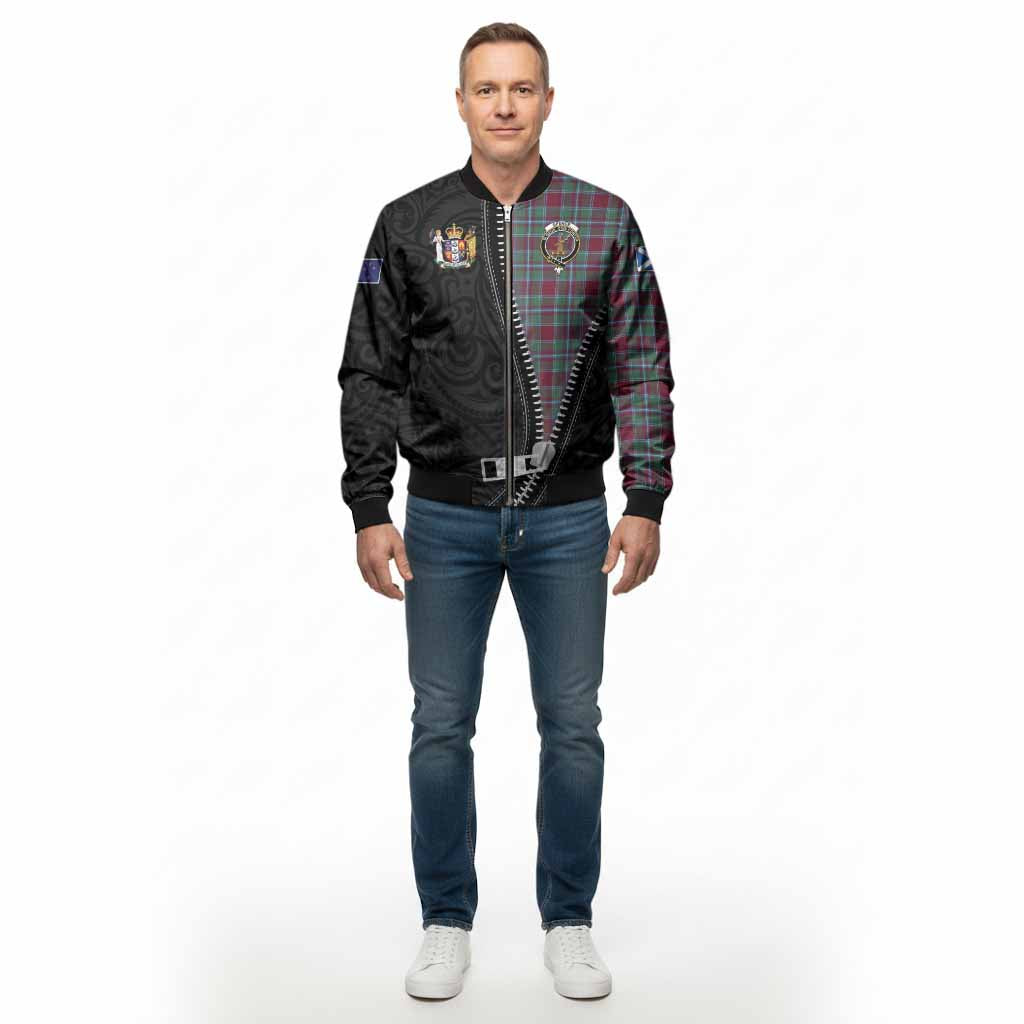 Spence (Spens) Tartan Bomber Jacket New Zealand Pattern Unique Zipper Stylized