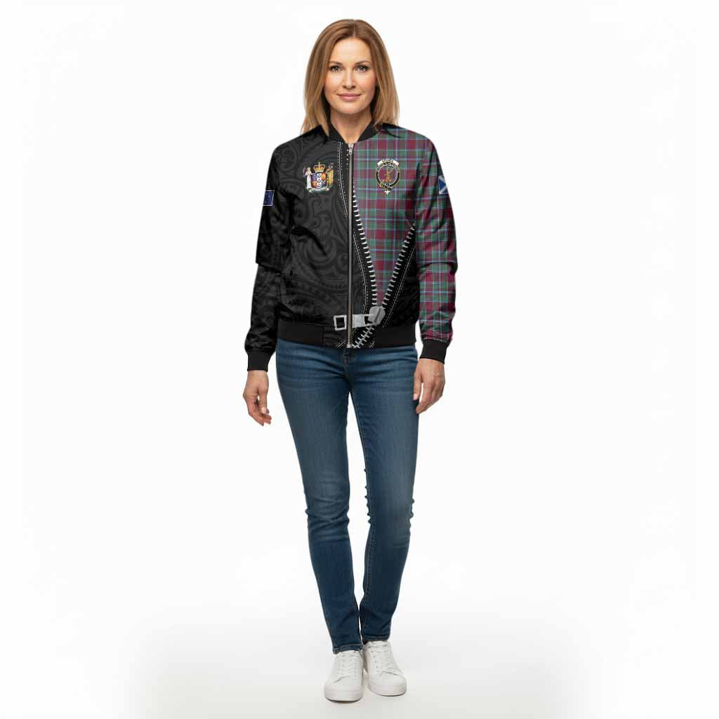 Spence (Spens) Tartan Bomber Jacket New Zealand Pattern Unique Zipper Stylized