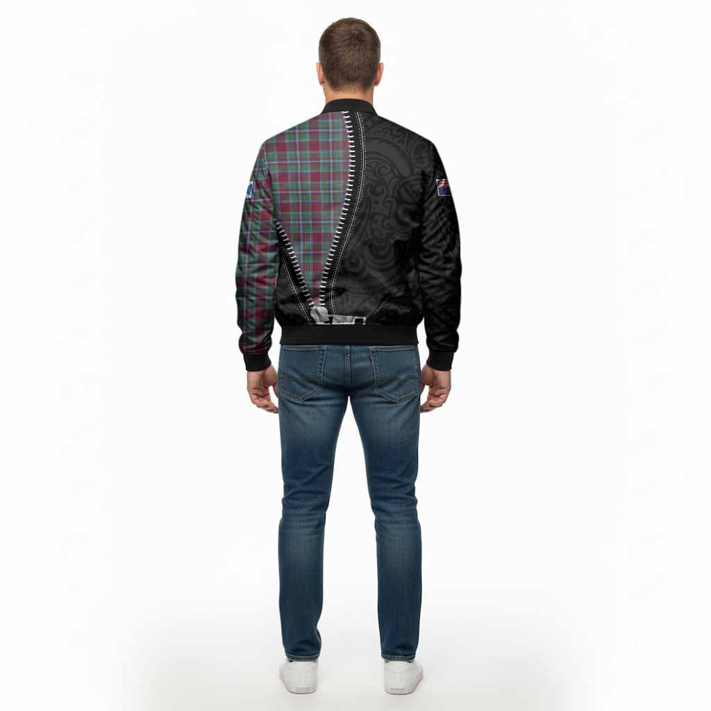 Spence (Spens) Tartan Bomber Jacket New Zealand Pattern Unique Zipper Stylized