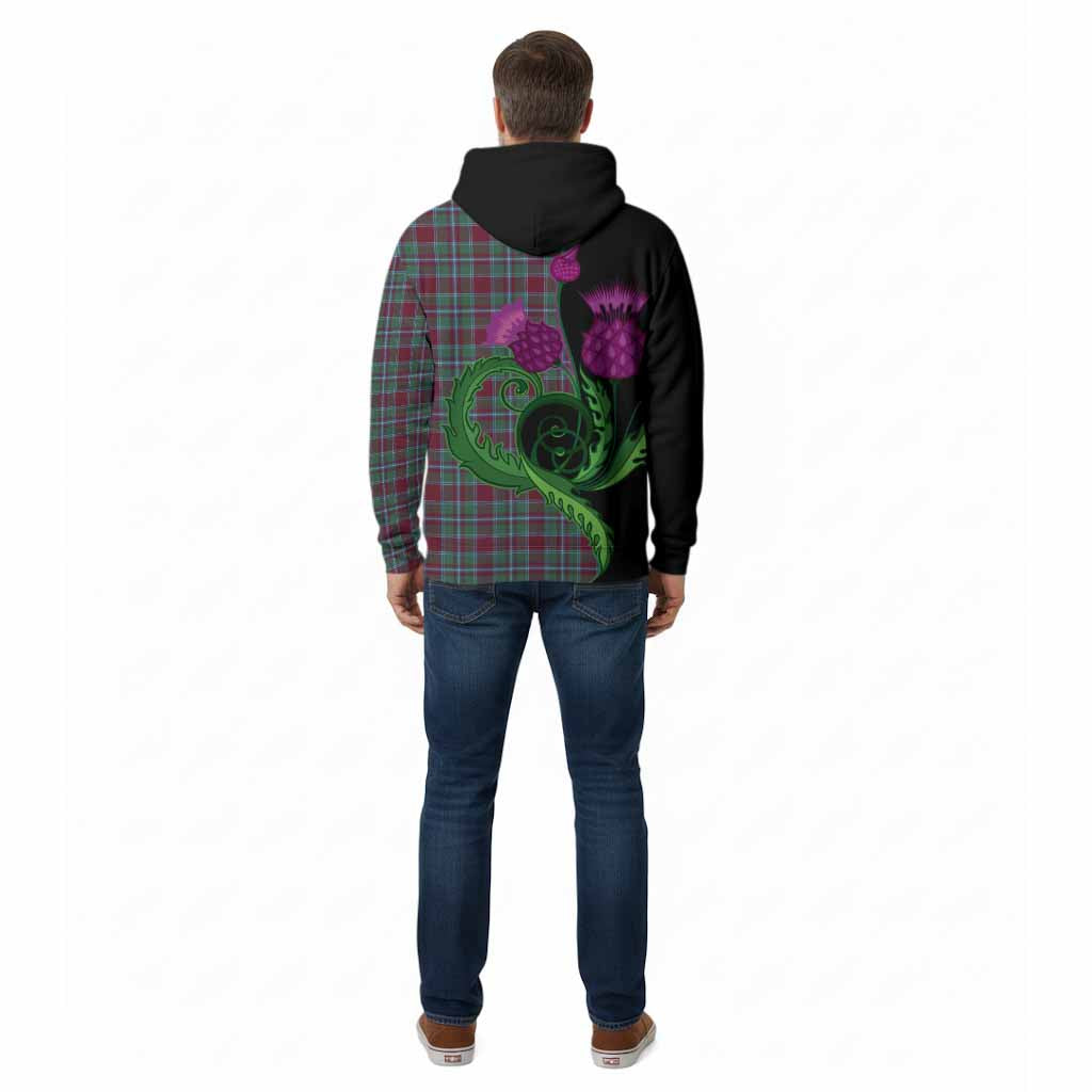 Spence (Spens) Tartan Cotton Hoodie Traditional Scottish Thistle