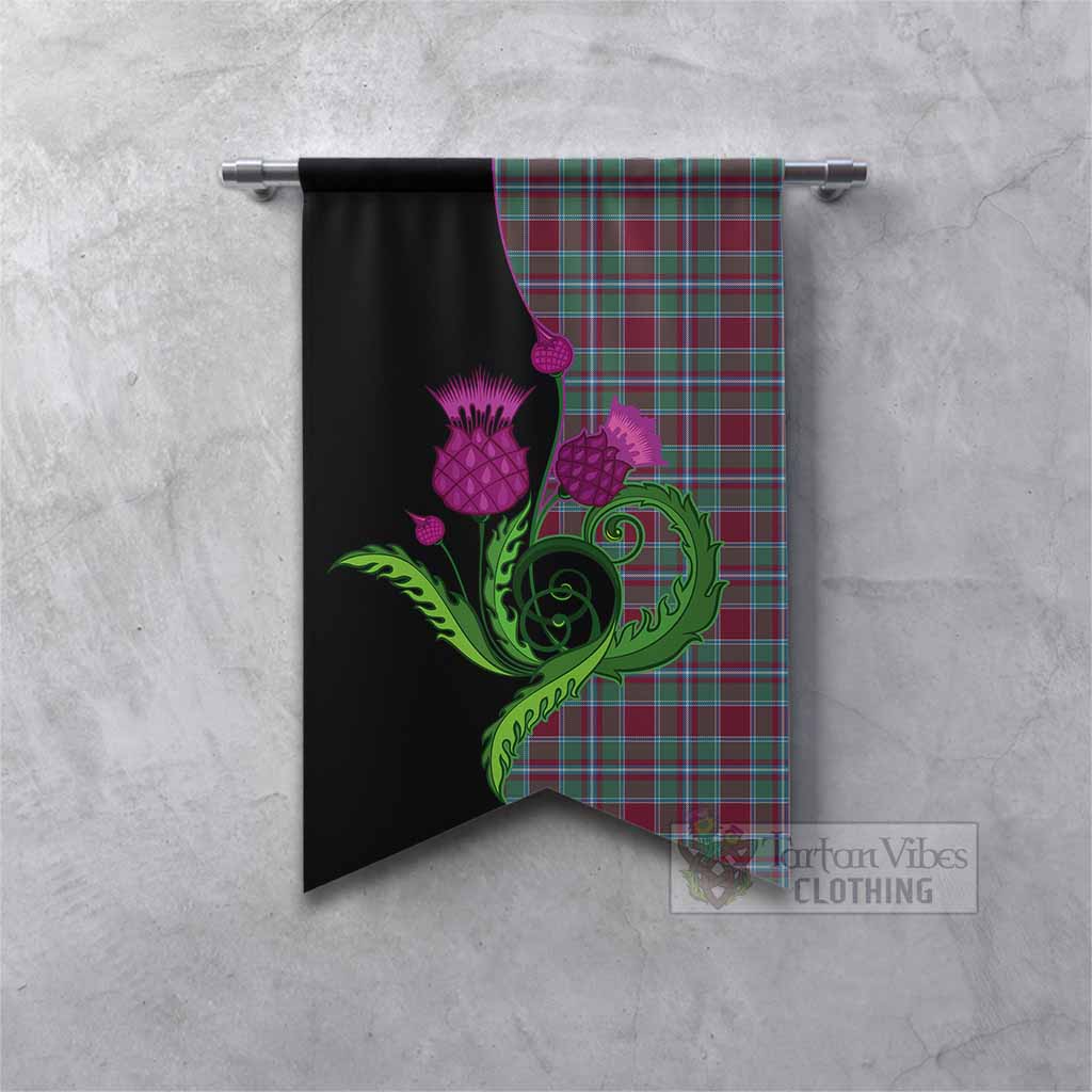 Spence (Spens) Tartan Gonfalon Traditional Scottish Thistle Fishtail - Tartan Vibes Clothing