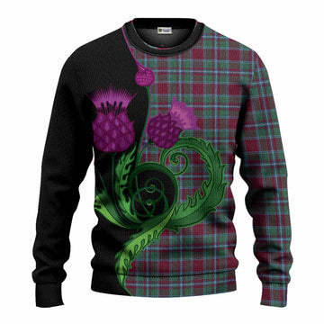 Spence (Spens) Tartan Knitted Sweater Traditional Scottish Thistle