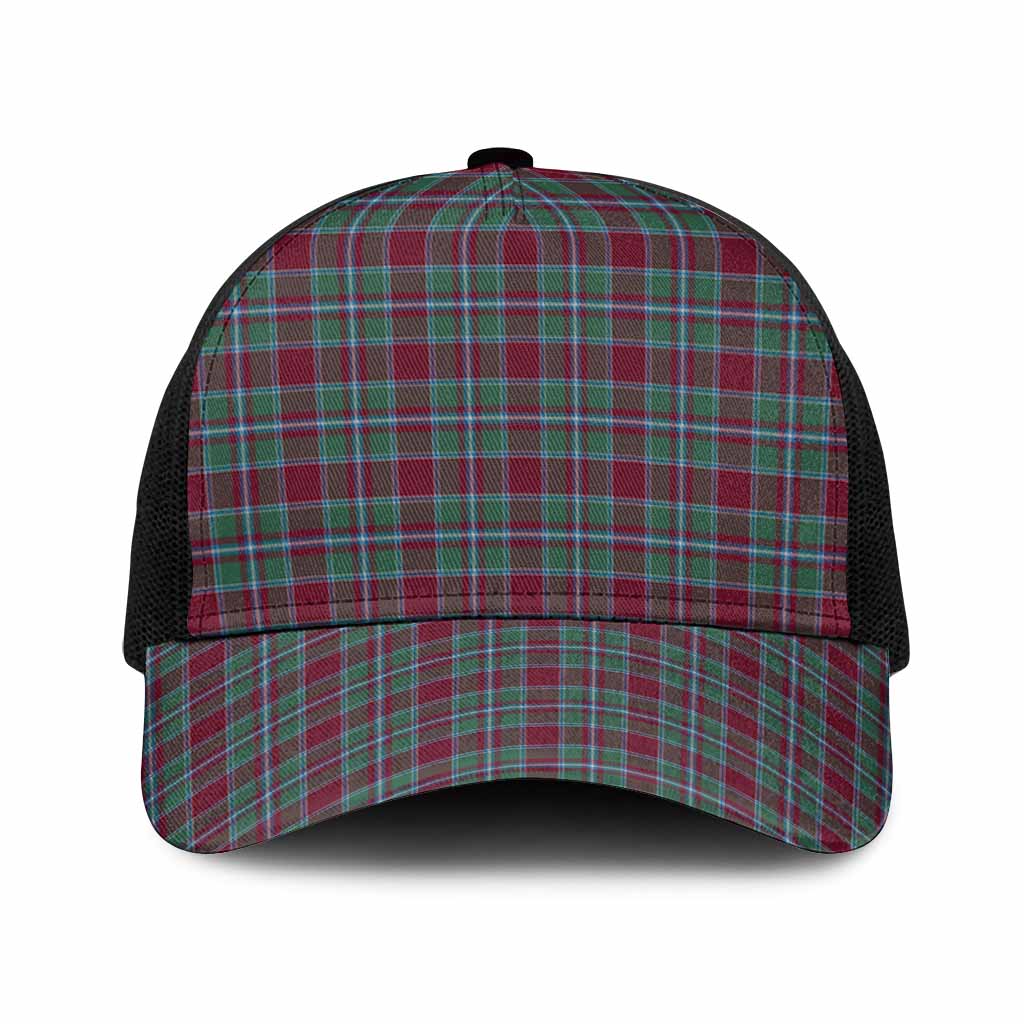 Spence (Spens) Tartan Mesh Trucker Cap One Size (Adjustable) Black - Tartan Vibes Clothing