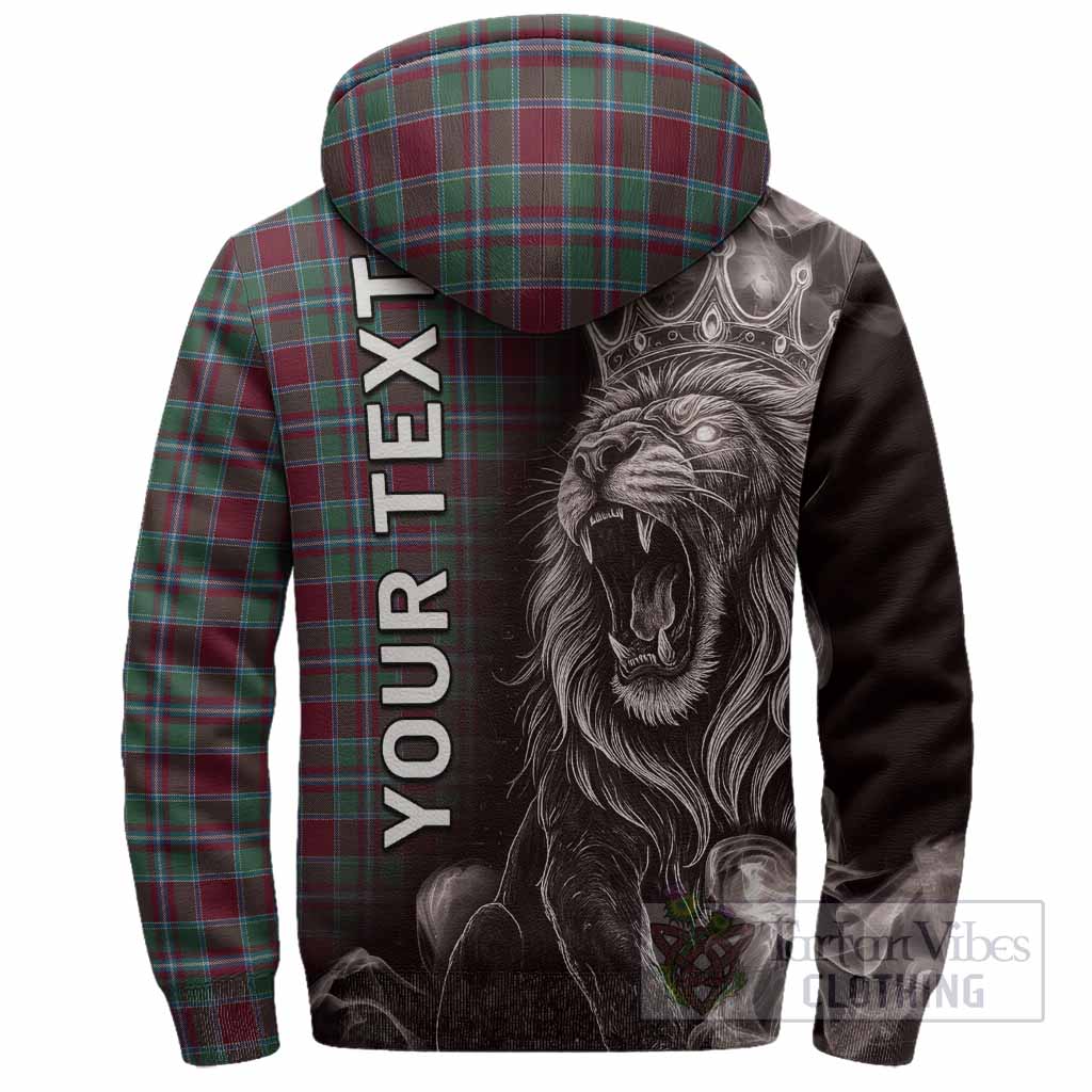 Spence (Spens) Tartan Sherpa Hoodie Roaring Lion Heritage