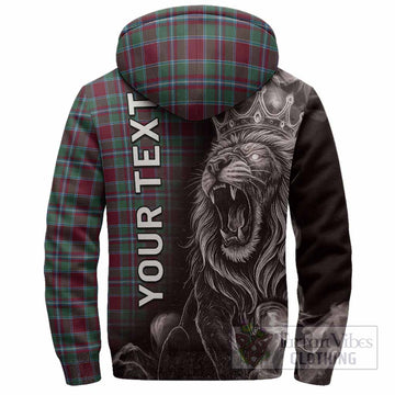 Spence (Spens) Tartan Sherpa Hoodie Roaring Lion Heritage