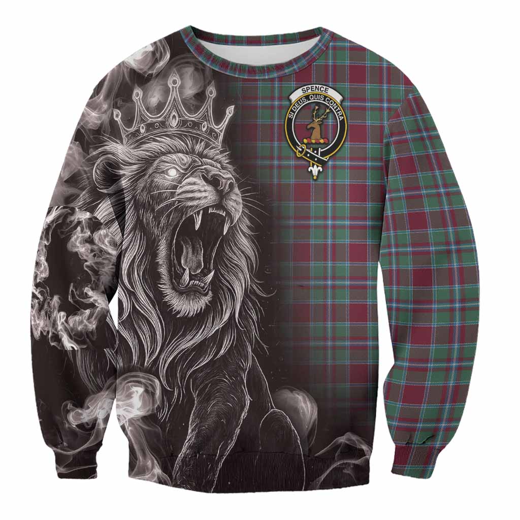 Spence (Spens) Tartan Sweatshirt Roaring Lion Heritage