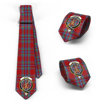 Spens Tartan Classic Necktie with Family Crest