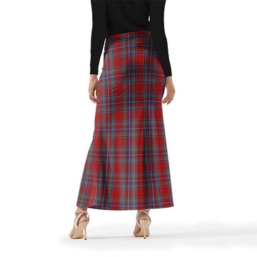 Spens Tartan Womens Full Length Skirt