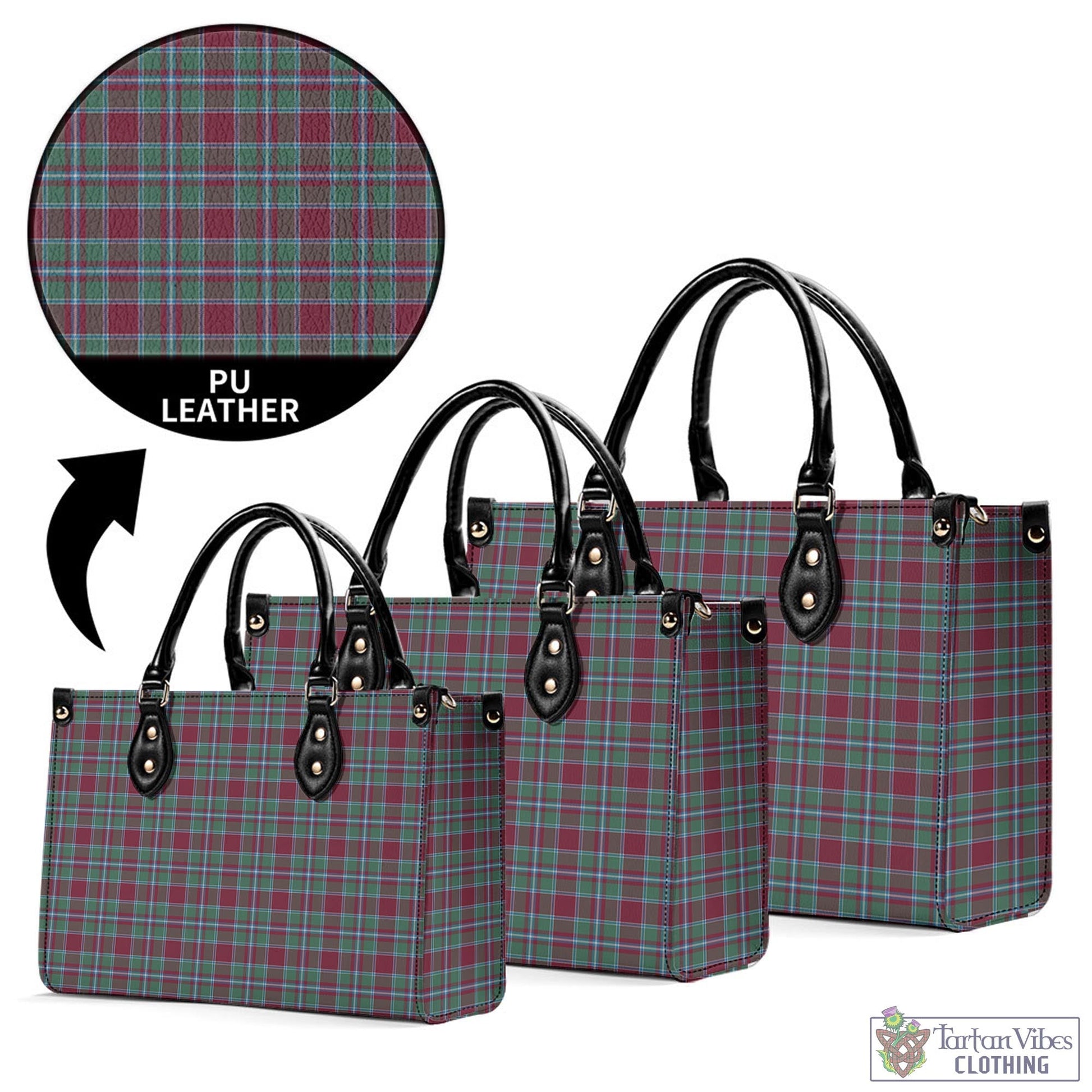 Spence (Spens) Tartan Luxury Leather Handbags - Tartan Vibes Clothing