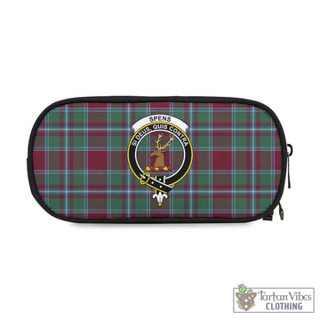 Spence (Spens) Tartan Pen and Pencil Case with Family Crest One Size 4.13*8.74 inch - Tartan Vibes Clothing