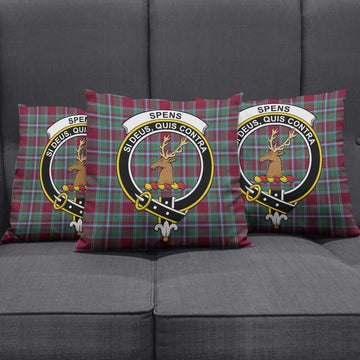 Spence (Spens) Tartan Pillow Cover with Family Crest Rectangle Pillow Cover 51*91cm - Tartan Vibes Clothing
