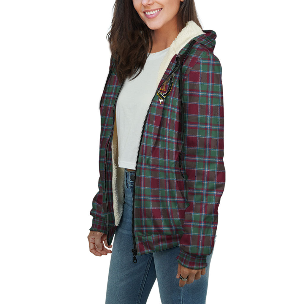 spens-spence-tartan-sherpa-hoodie-with-family-crest
