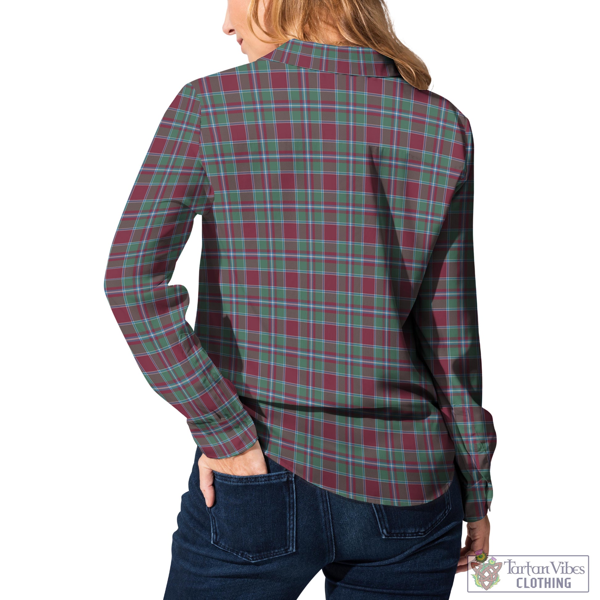 Spence (Spens) Tartan Women's Casual Shirt Female - Tartan Vibes Clothing