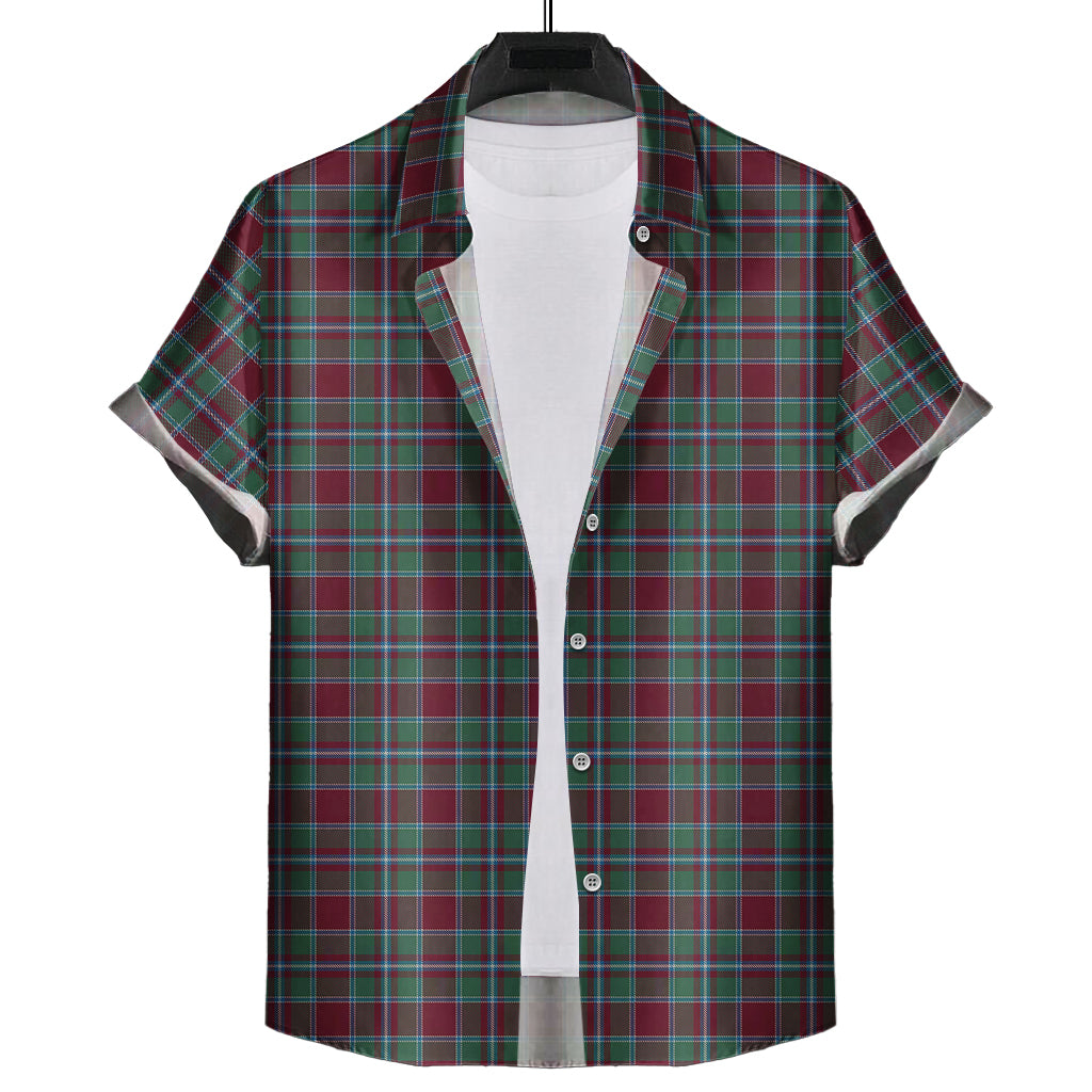 spens-spence-tartan-short-sleeve-button-down-shirt