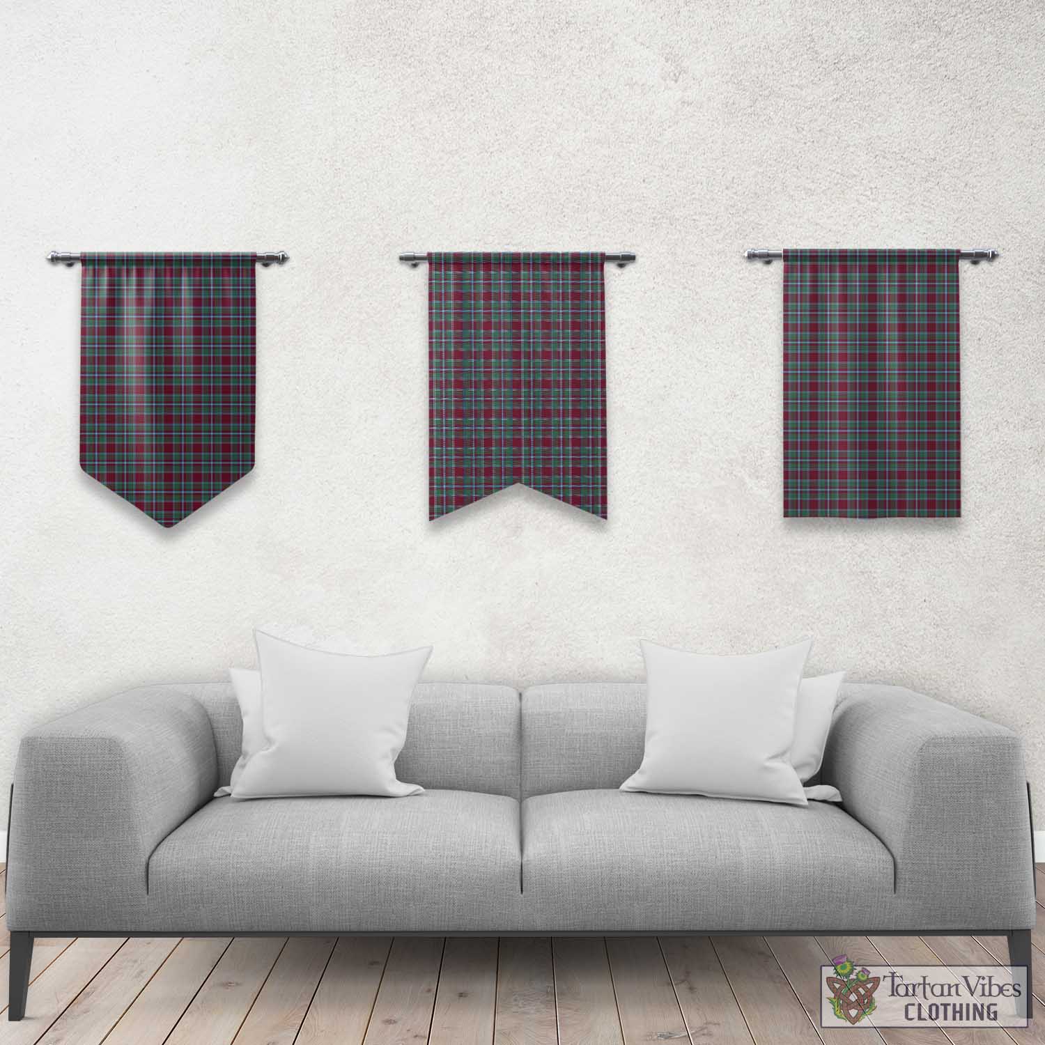 Spence (Spens) Tartan Gonfalon, Tartan Banner Rectangle - Tartan Vibes Clothing