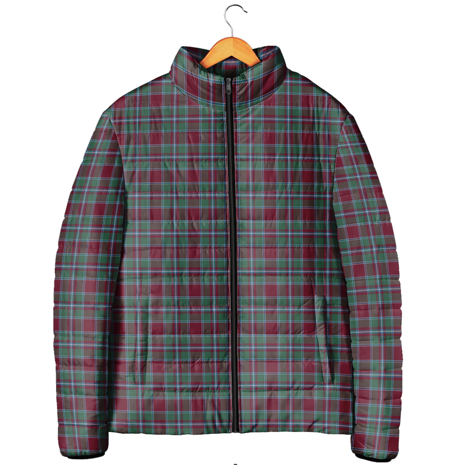 Spence (Spens) Tartan Padded Jacket Men's Padded Jacket - Tartan Vibes Clothing