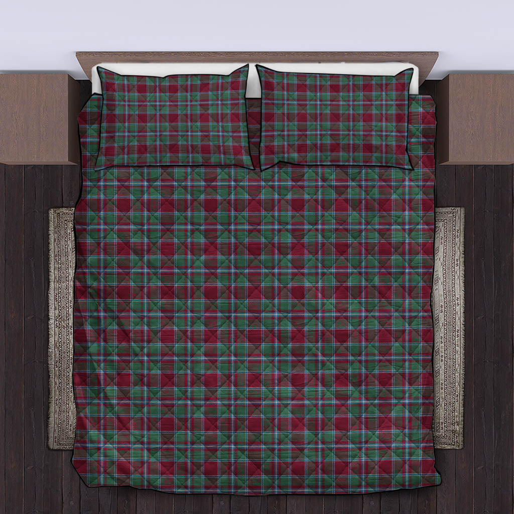Spence (Spens) Tartan Quilt Bed Set King - Tartan Vibes Clothing