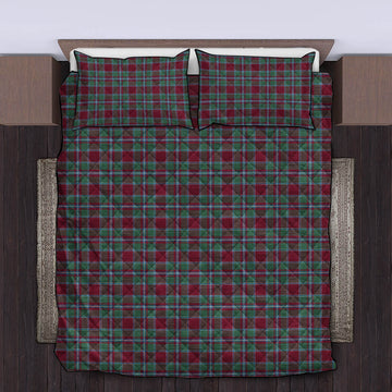 Spence (Spens) Tartan Quilt Bed Set King - Tartan Vibes Clothing