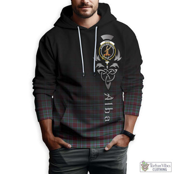 Spence (Spens) Tartan Hoodie Featuring Alba Gu Brath Family Crest Celtic Inspired Zip Hoodie - Tartan Vibes Clothing
