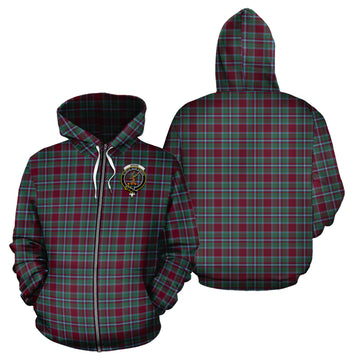 Spens (Spence) Tartan Hoodie with Family Crest