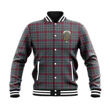 Spence (Spens) Tartan Baseball Jacket with Family Crest