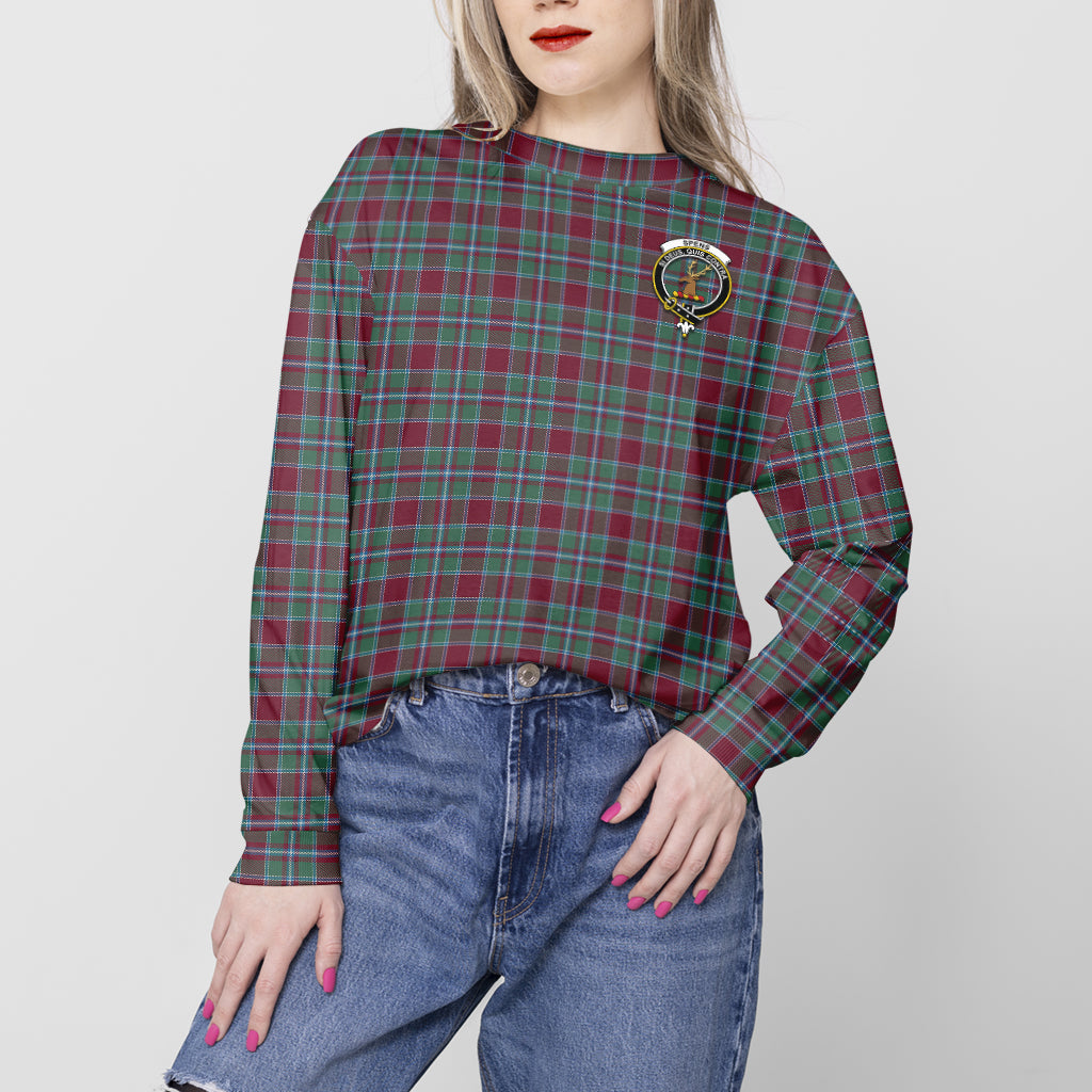 Spence (Spens) Tartan Sweatshirt with Family Crest - Tartan Vibes Clothing