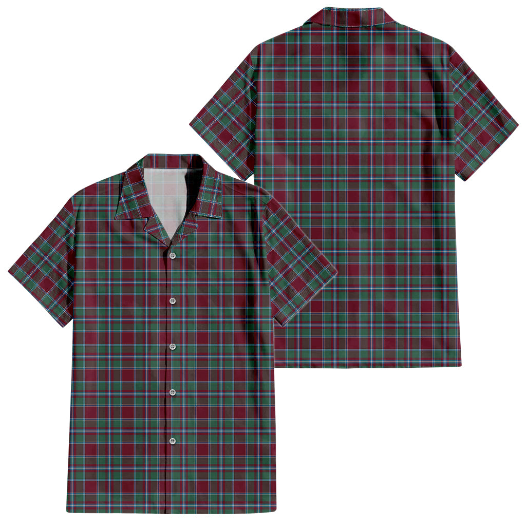 spens-spence-tartan-short-sleeve-button-down-shirt