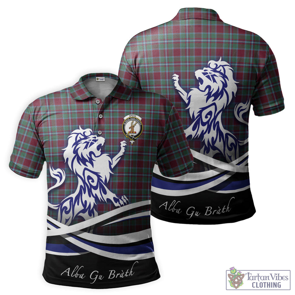 spens-spence-tartan-polo-shirt-with-alba-gu-brath-regal-lion-emblem